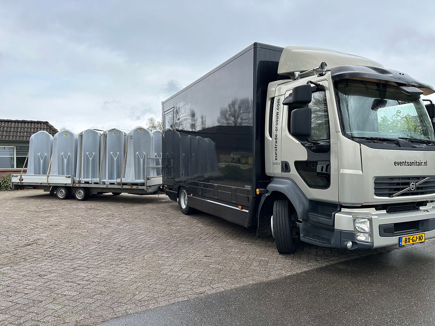 Materialen voor evenementencatering